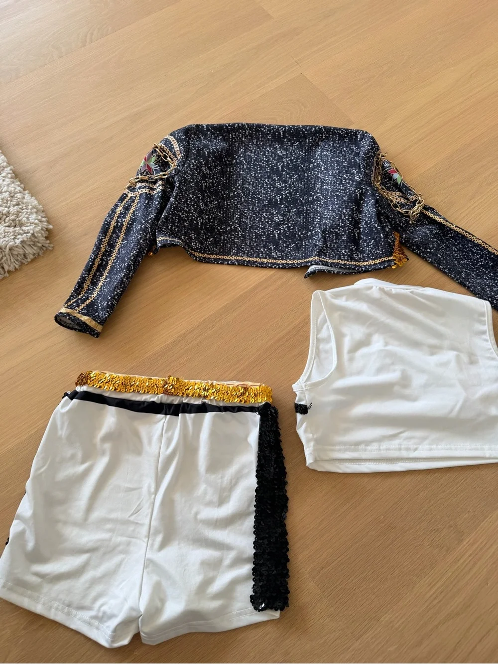 Custom Rumi K-Pop Costume – Designer Hand Embellished ✨